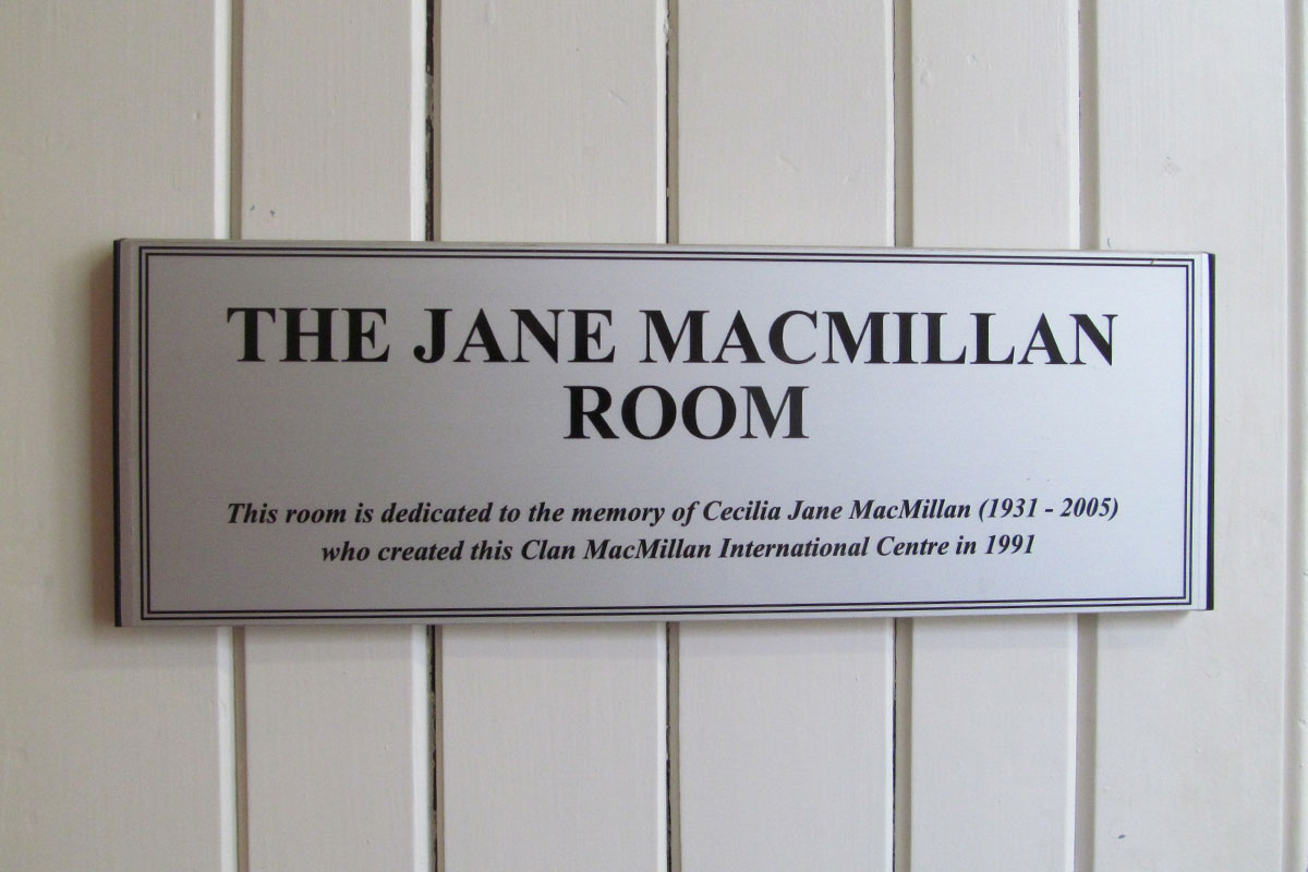 The Jane MacMillan room