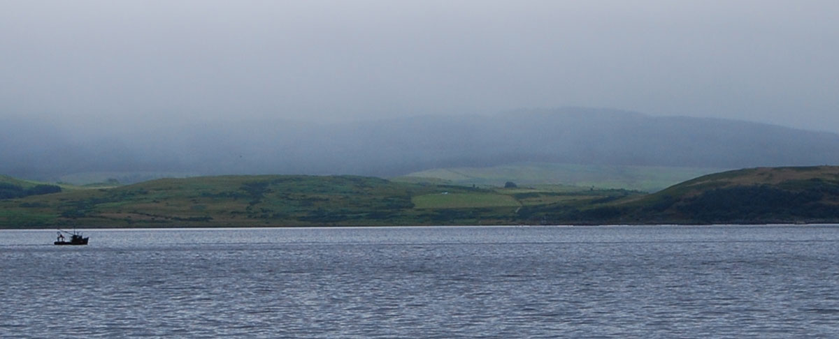 Cowal Peninsula see from Knapdale